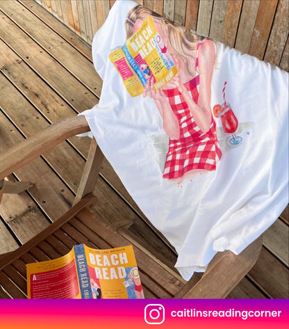 Beach Read t-shirt | hair options