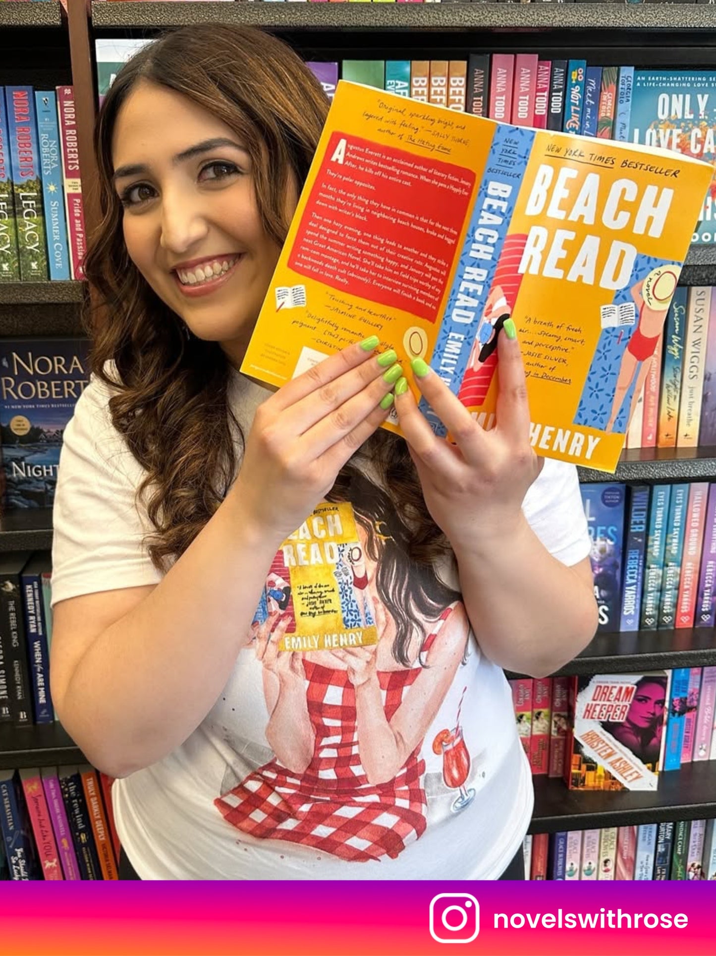 Beach Read t-shirt | hair options