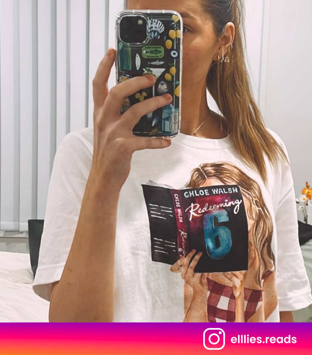 Redeeming 6 book t-shirt | hair options