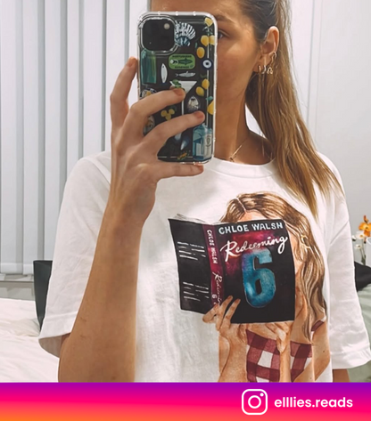 Redeeming 6 book t-shirt | hair options