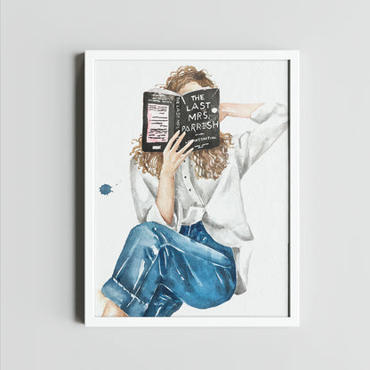 The Last Mrs. Parrish book art print