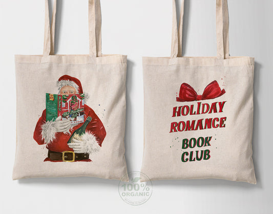 The Christmas List book tote bag