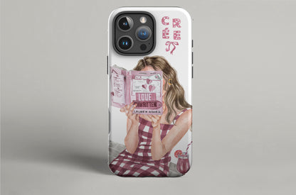 Love Unwritten book phone case | hair options