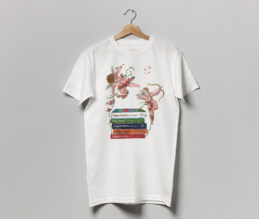 Magnolia Parks Universe Series book t-shirt