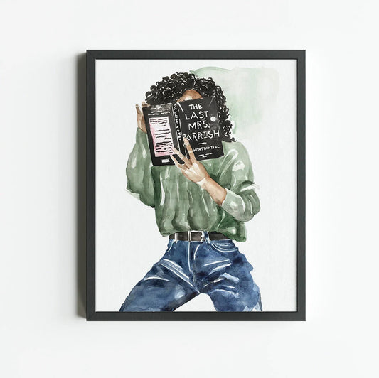 The Last Mrs. Parrish book art print