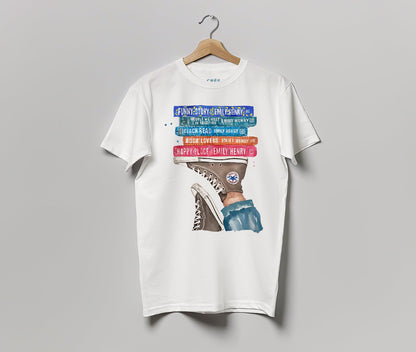 Emily Henry books collection t-shirt