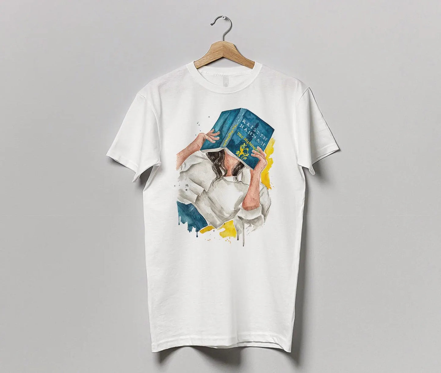 The Nightingale book t shirt | hair and skin options