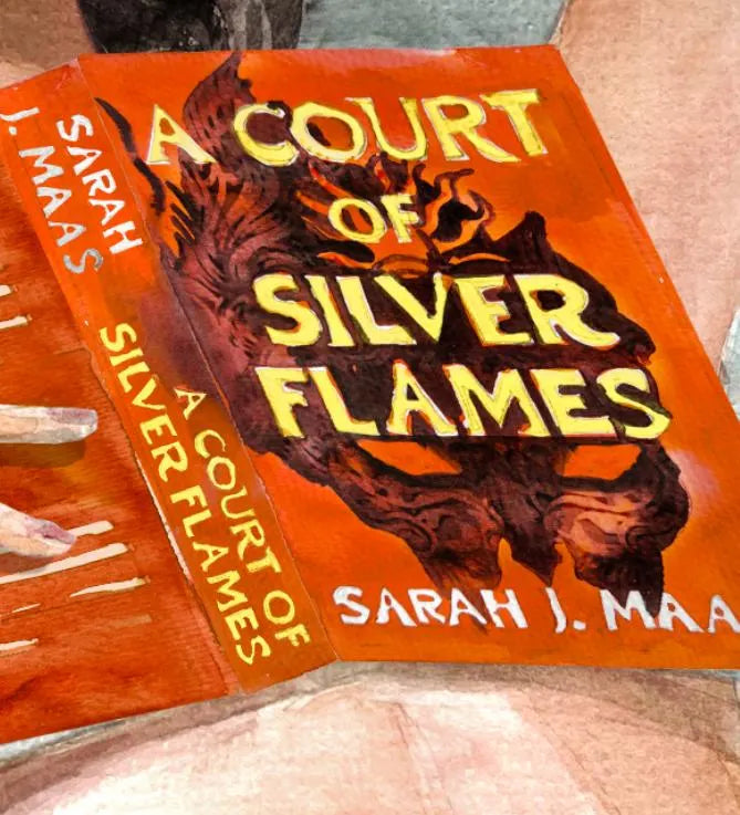 A Court of Silver Flames book t-shirt