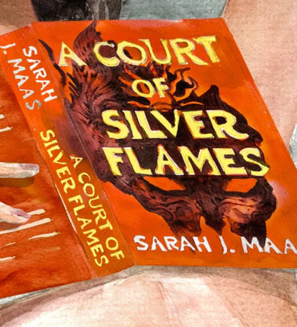 A Court of Silver Flames book t-shirt