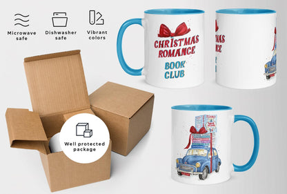 Tessa Bailey books collection ceramic mug | Wreck the Halls book ceramic mug